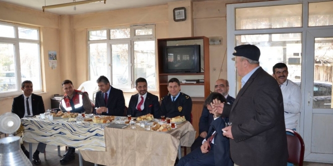 Sivrihisar’da aylık güvenlik toplantıları devam ediyor