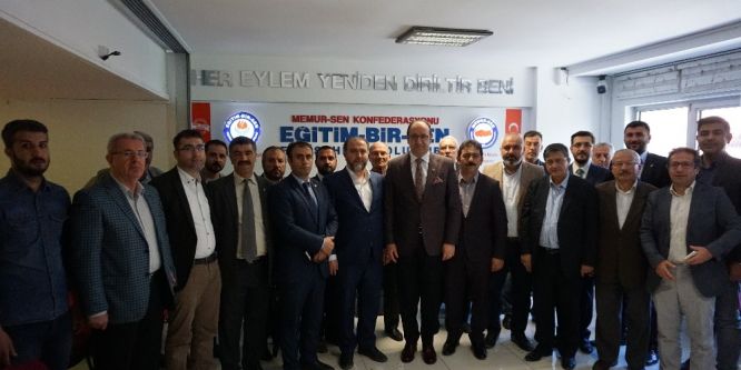 AK Parti’den Memur-Sen’e teşekkür ziyareti