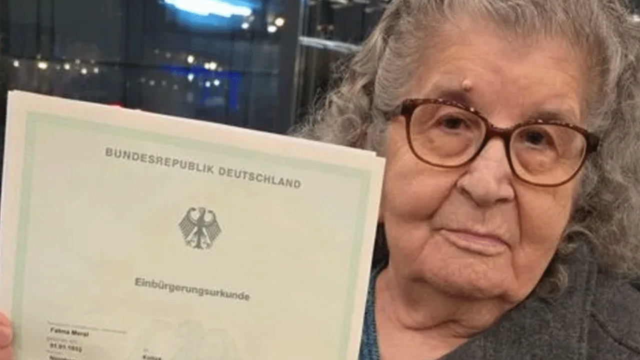 93 yaşında büyük heyecan!