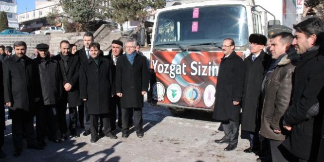 El Bab için hazırlanan yiyecekler yola çıktı