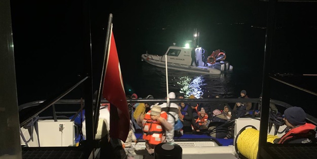94 düzensiz göçmen kurtarıldı
