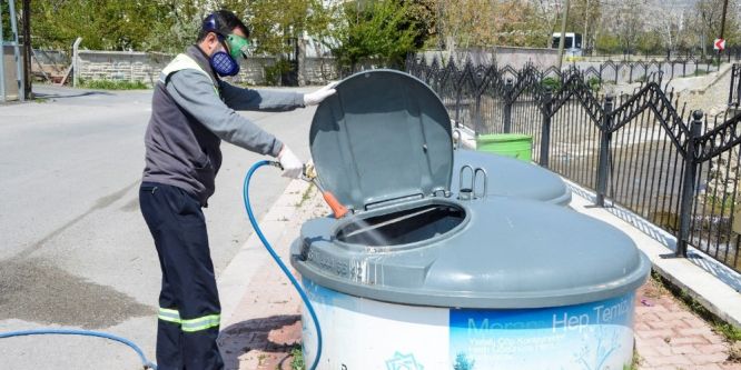 Meram’da haşereyle mücadele başladı