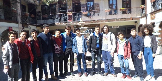 Mersinli öğrenciler Odunpazarı’na hayran kaldı