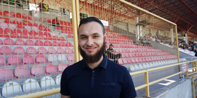 Evkur Yeni Malatyaspor’da yeni transfer Barazite takımını tribünden izledi