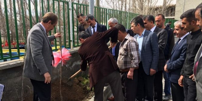 Çiftçilere 6 bin 500 fidan dağıtıldı