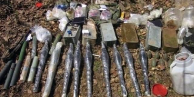 Şırnak’ta toprağa gömülü mühimmat bulundu