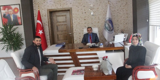 El Bab’da savaşan asker Başkan Cabbar’ı ziyaret etti