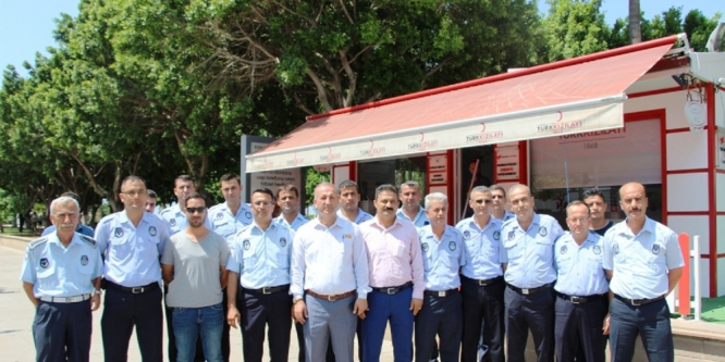 İskenderun zabıtasından kan bağışı