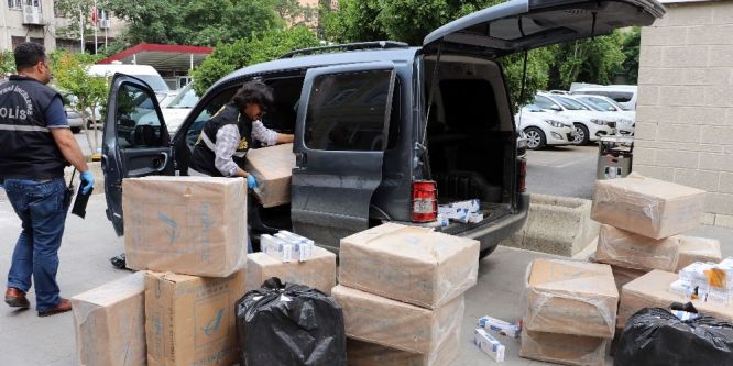 Kahramanmaraş’ta kaçak sigara operasyonu