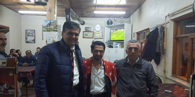 Başkan Yalçın asker mevlidine katıldı