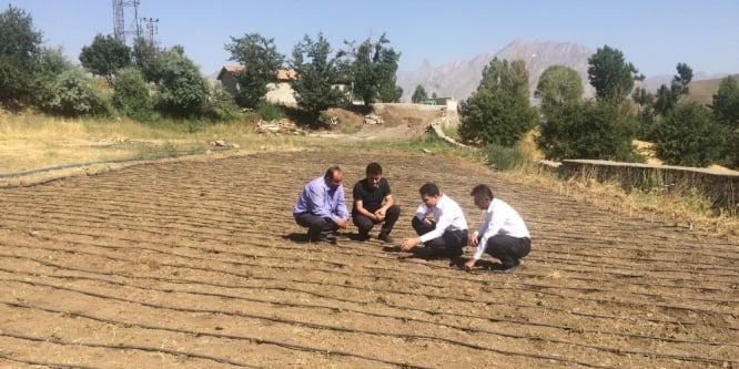 Hakkari’de demonstrasyon çalışması