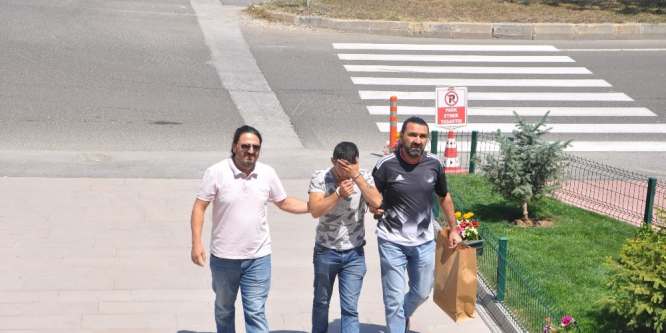 Suçüstü yakalandı, tutuklanarak cezaevine gönderildi