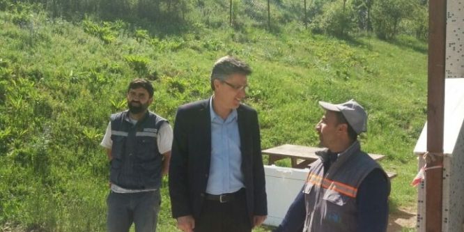 Başkan Yardımcısı Avcıoğlu çalışmaları inceledi