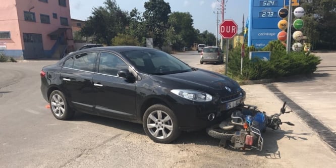 Bafra’da kaza: 2 yaralı