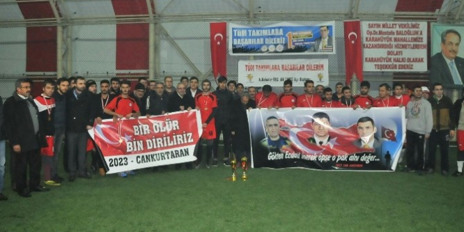 Akşehir’de şehit kaymakam adına futbol turnuvası