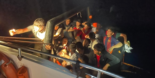 98 düzensiz göçmen daha kurtarıldı
