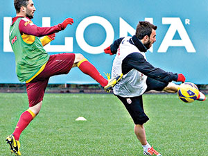 Cim-Bom’da taktik idmanı