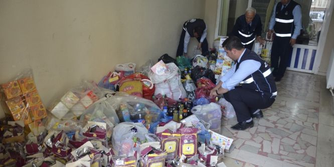 1,5 ton bozuk gıda maddesi imha edildi