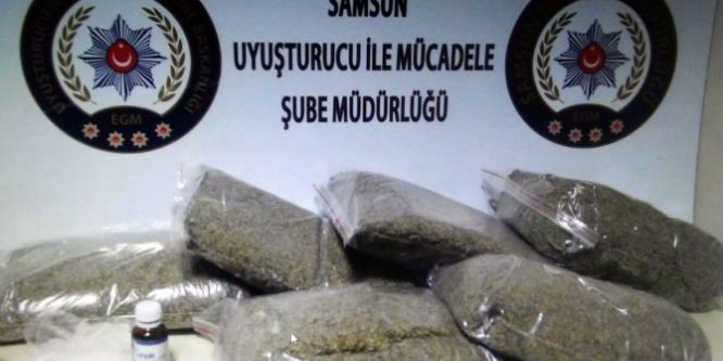 Samsun’da uyuşturucu operasyonu: 3 gözaltı