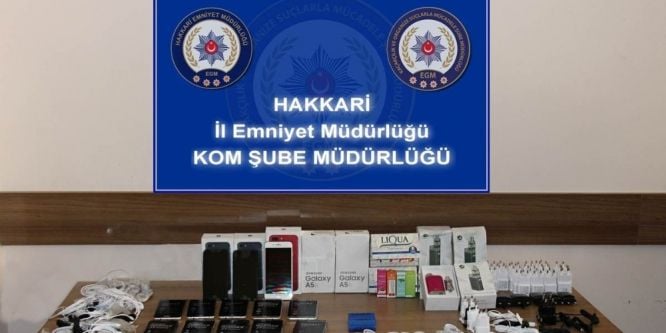 Hakkari’de kaçakçılıkla mücadele çalışması