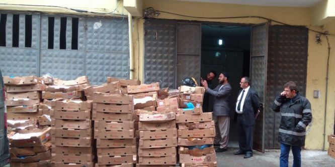 Tarihi geçmiş 8,5 ton beyaz ete el konuldu