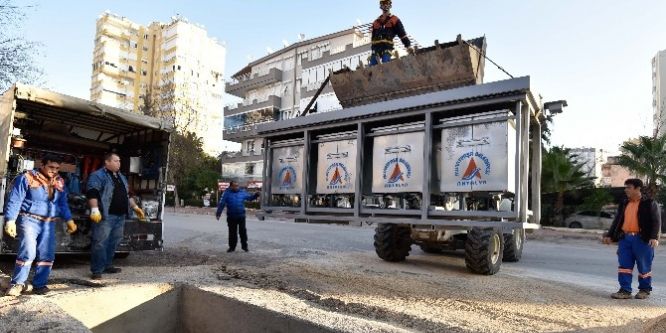 Muratpaşa’da 2 bin 270’inci konteyner yeraltına alındı