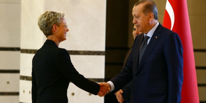 Cumhurbaşkanı Erdoğan, Avusturya Büyükelçisi Tilly’i kabul etti