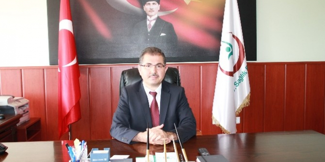 Müdür Emin Taş 2016 yılı sağlık hizmetleri değerlendirmesinde bulundu