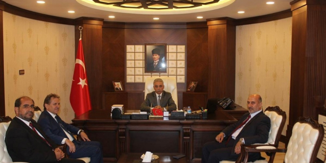 Diyanet görevlilerinden Vali Toprak’a ziyaret