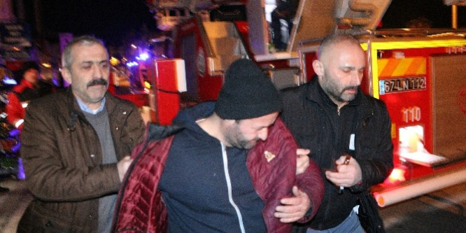 Polisin baskın yapacağını anlayınca balkondan atlamak istedi