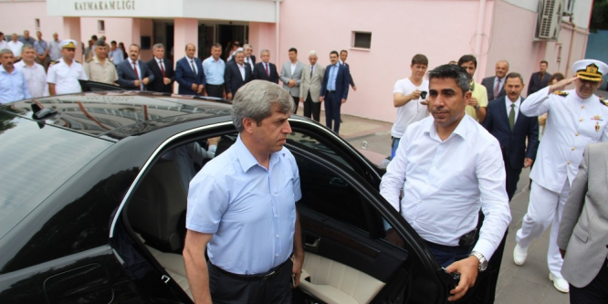 Zonguldak Valisi Çınar, Kdz. Ereğli’de ziyaretlerde bulundu