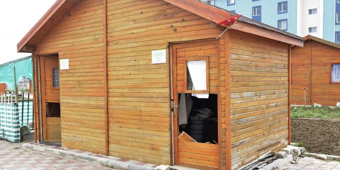 Şehir magandaları tahrip etti