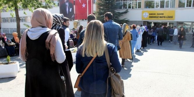 Samsun’da KPSS heyecanı