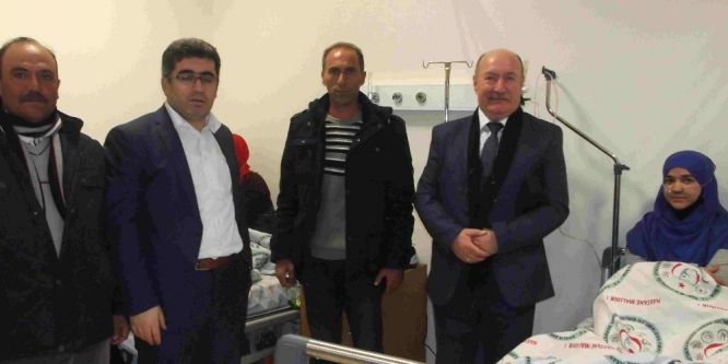 Sobadan zehirlenen öğretmenler kurtarıldı