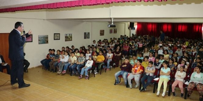 Öğrencilere su tasarrufu ve çevre bilinci semineri