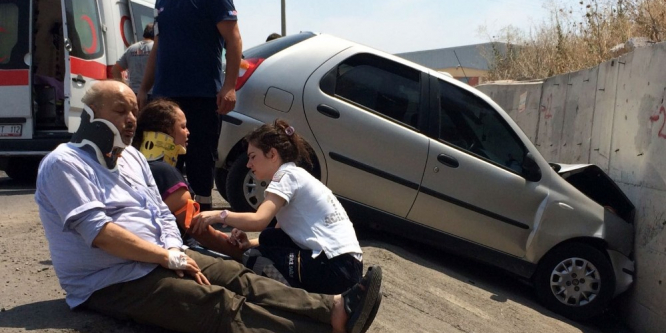 Turgutlu’da trafik kazası: 4 yaralı