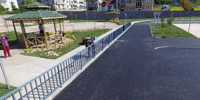 Trafik eğitim parkında sona doğru