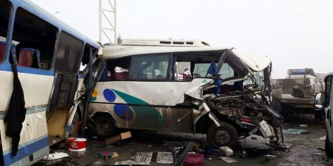 Konya’da zincirleme trafik kazaları