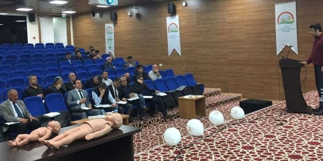 Van’da ilk yardım eğitimi verildi