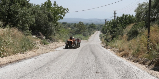 Gökçeköy’de asfalt ve kilit parke çalışması başladı