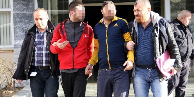 Araba kurşunlayan 2 kişi gözaltına alındı