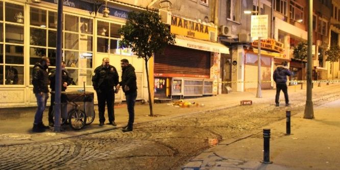 Polisin silahını almaya çalıştı, bacağından vuruldu