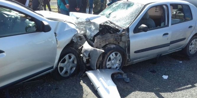 Elazığ’da trafik kazası: 8 yaralı