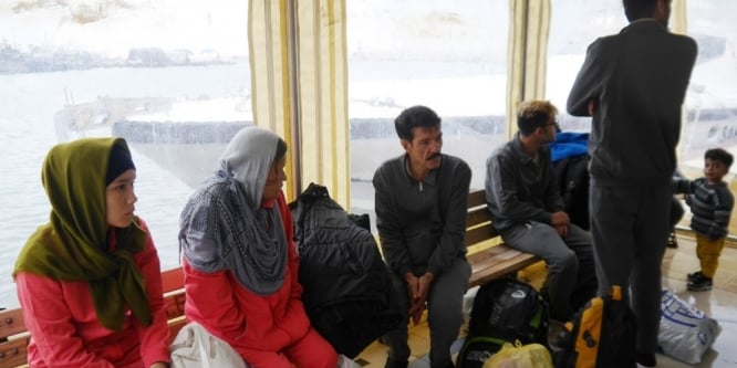 17 kaçak göçmen yakalandı