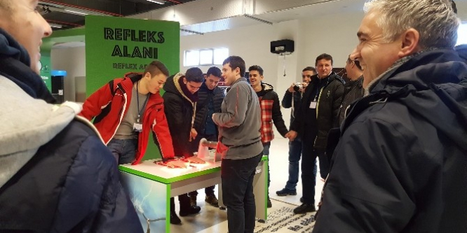 Makedonya'lı öğreciler BTM’ye hayran kaldı