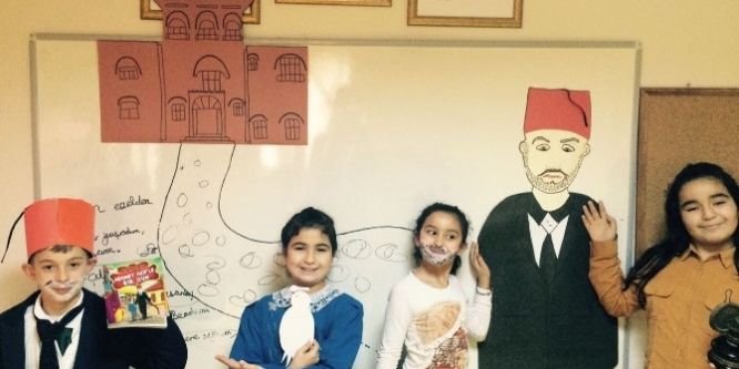 Minikler Mehmet Akif Ersoy’u tanıdı