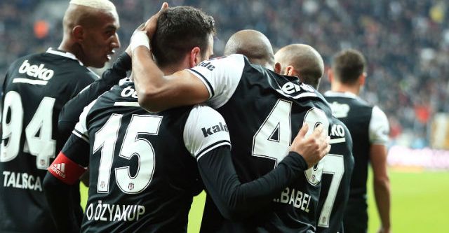 Beşiktaş şut ortalamasında da lider