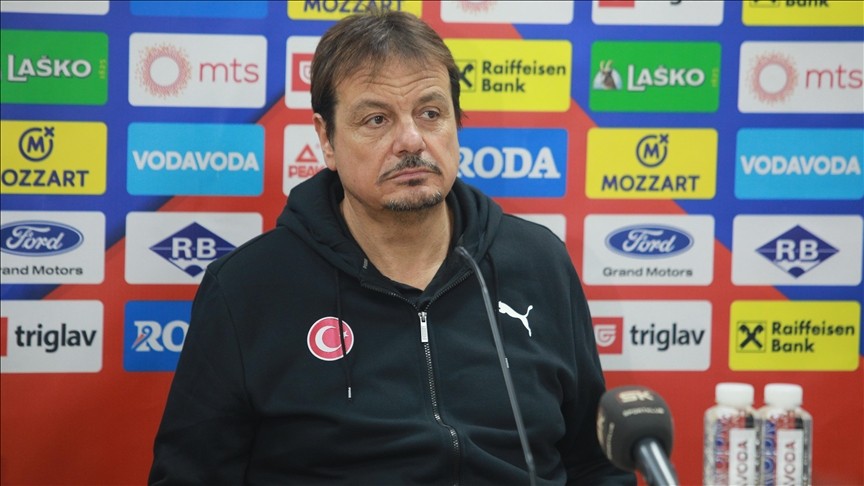 A Milli Erkek Basketbol Takımı Başantrenör Ergin Ataman: Şanssızlık bir türlü yakamızı bırakmıyor
