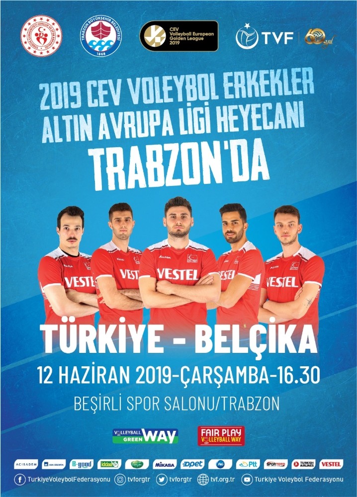 A Milli Erkek Voleybol Takımı, Belçika’yı ağırlayacak 