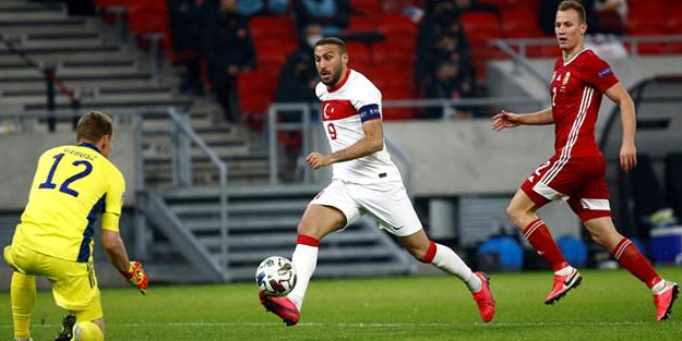 A Milli Futbol Takımı mücadele etti ama olmadı